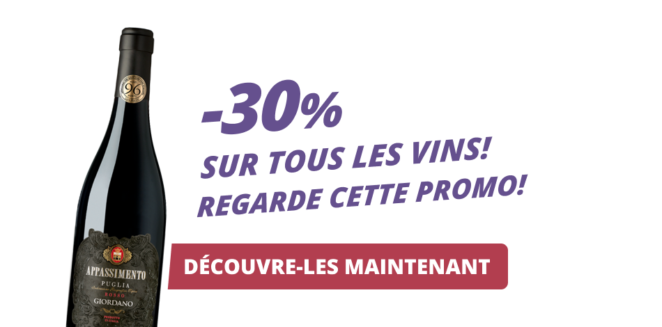 -30% SUR TOUS LES VINS!
